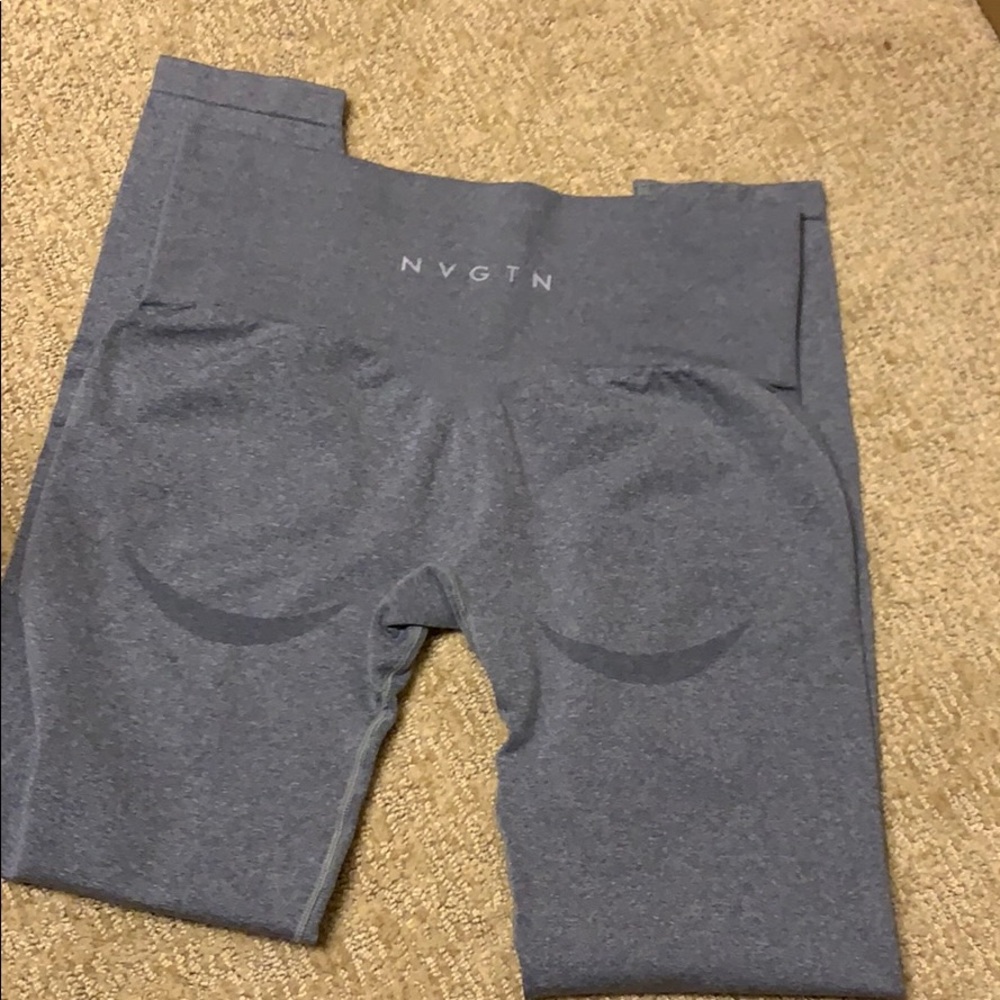 NVGTN Grey Contour Seamless Leggings